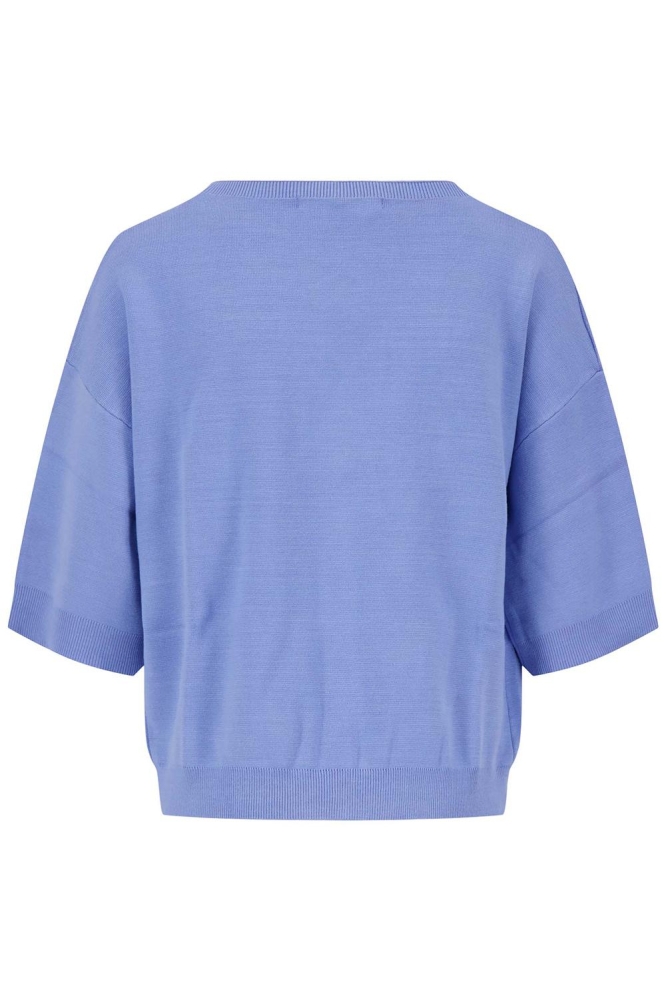 FIJNBREI VESTJE 0306 068 2015 LAVENDERBLAUW